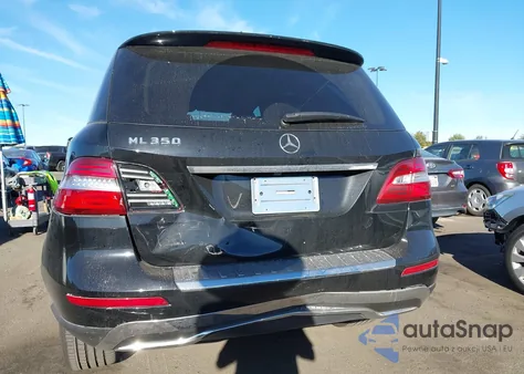 2015 Mercedes-Benz Ml 350 из США, поврежденный, VIN 4JGDA5JB2FA500462